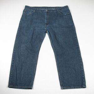 Levis 559 Jeans Mens 48x30 Relaxed Straight Fit Dark Blue Wash 100% Cotton Denim